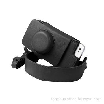 Camera-style leather cases for iPhone 5/5S